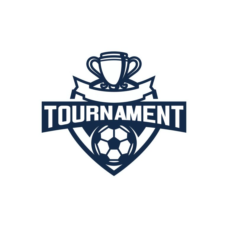 Tournament Football logo template 03 Thumbnail