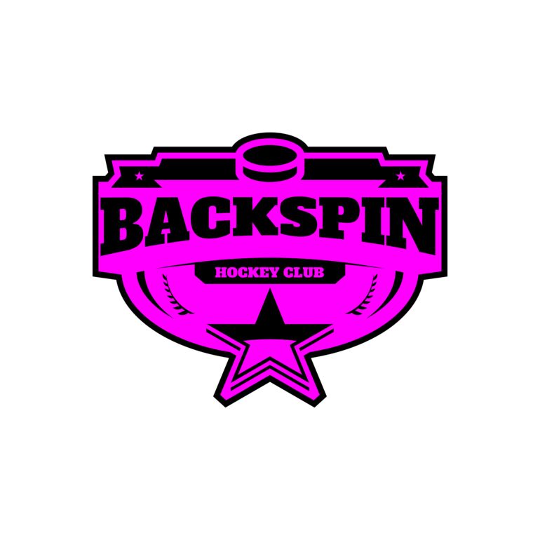 Backspin Hockey Club logo template Thumbnail