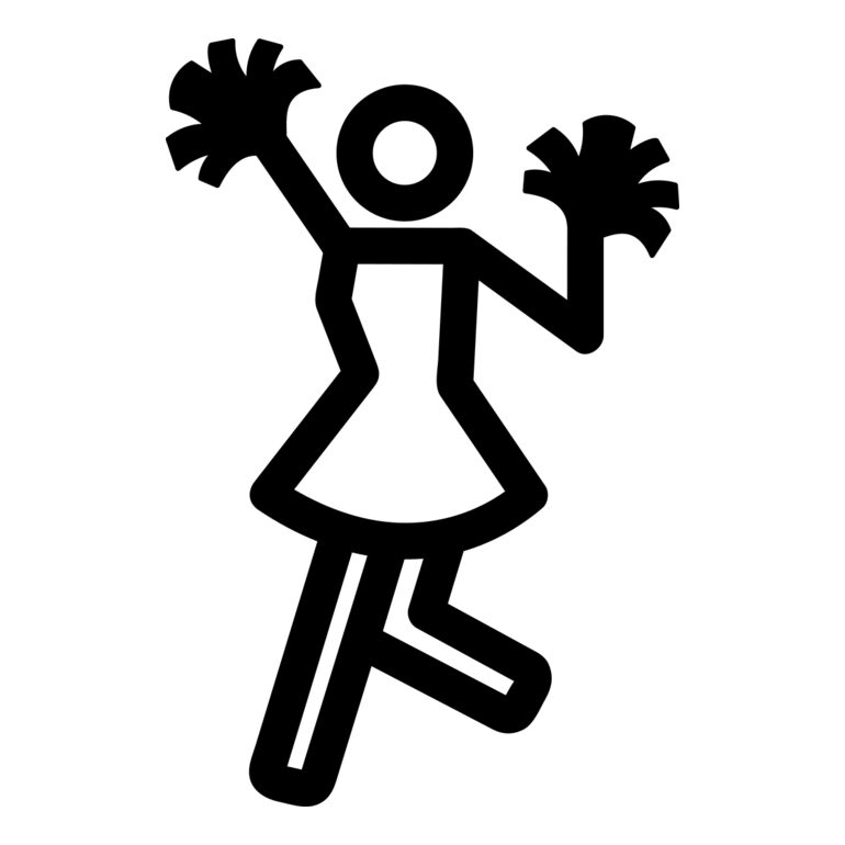 Cheerleading   Clipart 25 Thumbnail
