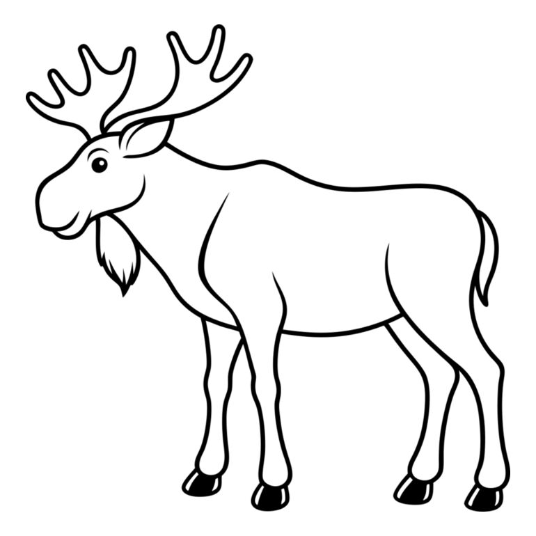 Moose   Clipart 3 Thumbnail