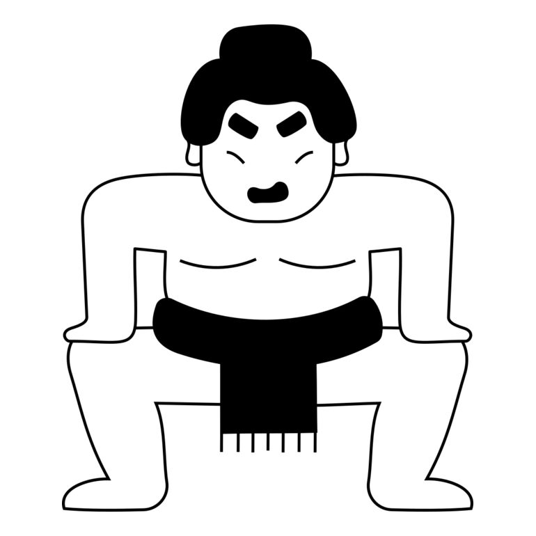 Sumo Wrestler Art Thumbnail