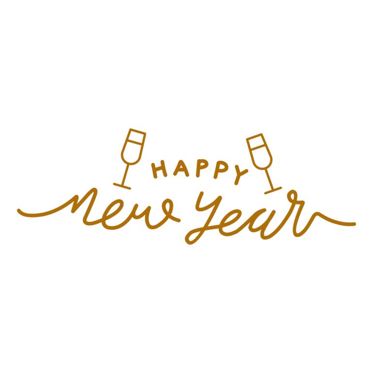 New Year and Wine Glass Thumbnail