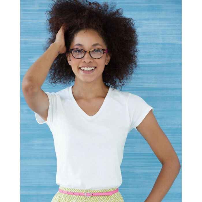 Softstyle® Women’s V-Neck T-Shirt Thumbnail