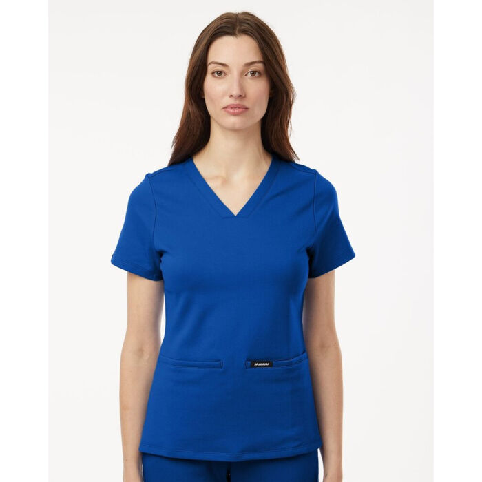 Women's Cesi Ultrasoft Scrub V-Neck Top Thumbnail
