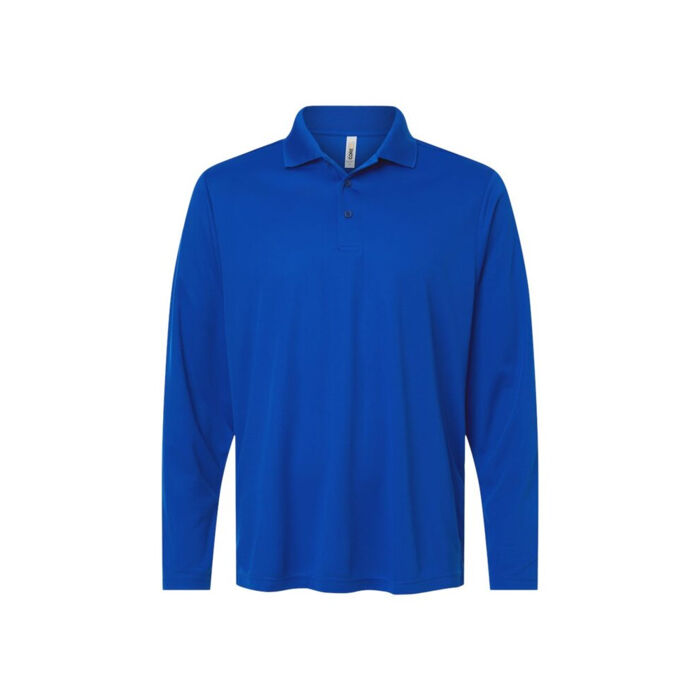Men's Nova Performance Long Sleeve Pique Polo Thumbnail