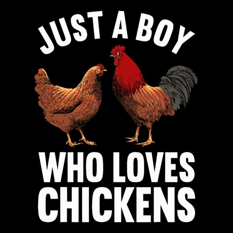 Just A Boy Who Loves Chickens  2  Thumbnail