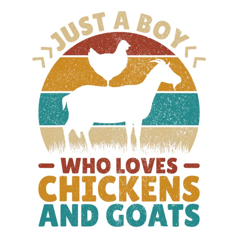 Just A Boy Who Loves Chickens And Goats Thumbnail