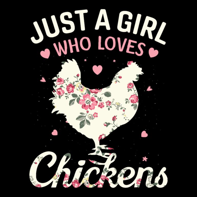 Just A Girl Who Loves Chickens Thumbnail