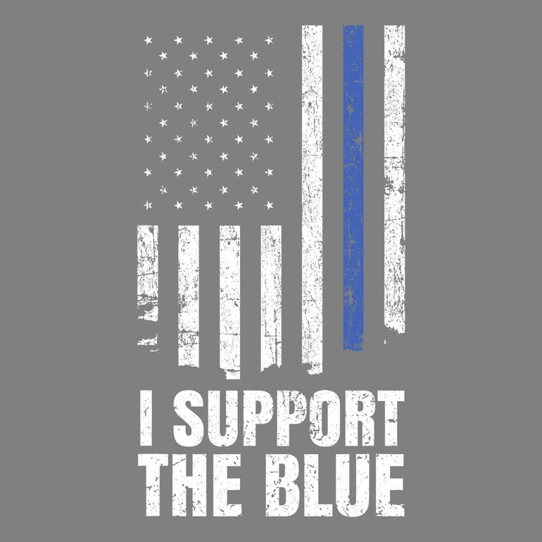 I Support The Blue Thumbnail