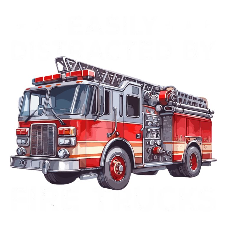 Easily Distracted By Fire Trucks  2  Thumbnail