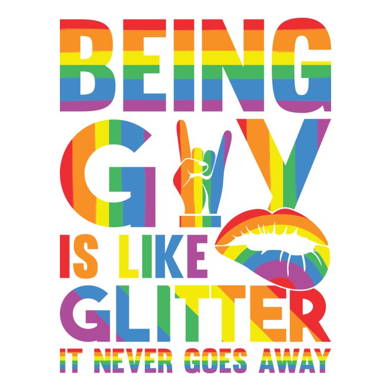 Being Gay Is Like Glitter Thumbnail