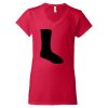 Softstyle® Women’s V-Neck T-Shirt Thumbnail