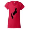 Softstyle® Women’s V-Neck T-Shirt Thumbnail