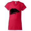 Softstyle® Women’s V-Neck T-Shirt Thumbnail
