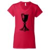Softstyle® Women’s V-Neck T-Shirt Thumbnail