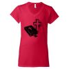 Softstyle® Women’s V-Neck T-Shirt Thumbnail