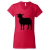 Softstyle® Women’s V-Neck T-Shirt Thumbnail