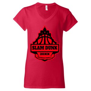 Softstyle® Women’s V-Neck T-Shirt Thumbnail