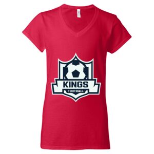 Softstyle® Women’s V-Neck T-Shirt Thumbnail