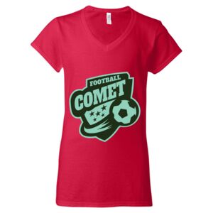 Softstyle® Women’s V-Neck T-Shirt Thumbnail