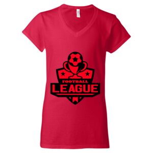 Softstyle® Women’s V-Neck T-Shirt Thumbnail