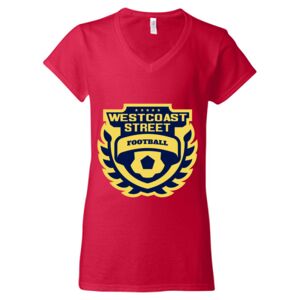 Softstyle® Women’s V-Neck T-Shirt Thumbnail