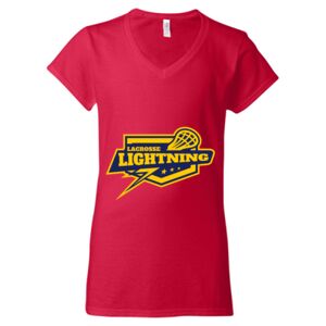 Softstyle® Women’s V-Neck T-Shirt Thumbnail