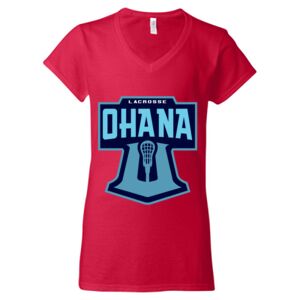 Softstyle® Women’s V-Neck T-Shirt Thumbnail