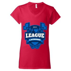 Softstyle® Women’s V-Neck T-Shirt Thumbnail