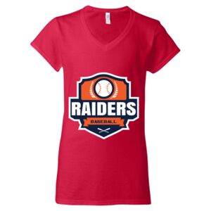 Softstyle® Women’s V-Neck T-Shirt Thumbnail