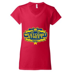 Softstyle® Women’s V-Neck T-Shirt Thumbnail