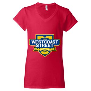Softstyle® Women’s V-Neck T-Shirt Thumbnail
