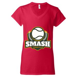 Softstyle® Women’s V-Neck T-Shirt Thumbnail