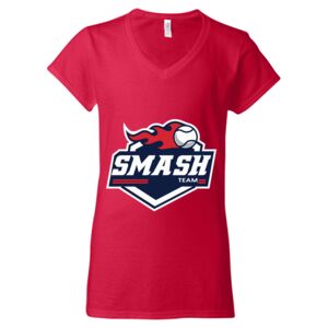 Softstyle® Women’s V-Neck T-Shirt Thumbnail