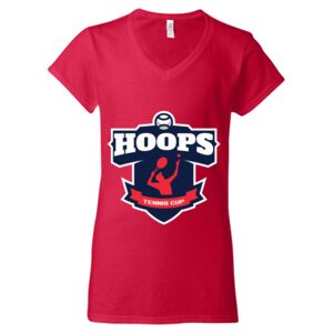 Softstyle® Women’s V-Neck T-Shirt Thumbnail