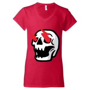 Softstyle® Women’s V-Neck T-Shirt Thumbnail