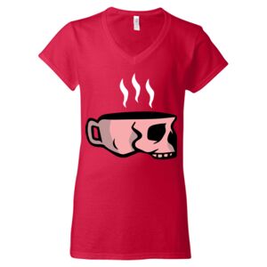 Softstyle® Women’s V-Neck T-Shirt Thumbnail