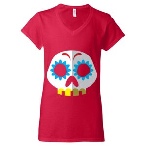 Softstyle® Women’s V-Neck T-Shirt Thumbnail