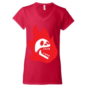Softstyle® Women’s V-Neck T-Shirt Thumbnail