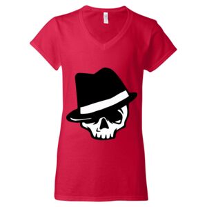 Softstyle® Women’s V-Neck T-Shirt Thumbnail