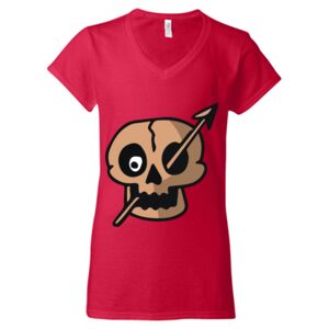 Softstyle® Women’s V-Neck T-Shirt Thumbnail