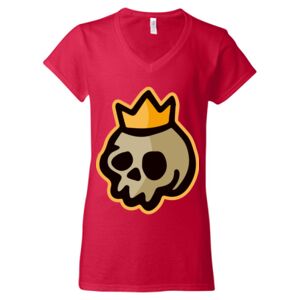 Softstyle® Women’s V-Neck T-Shirt Thumbnail