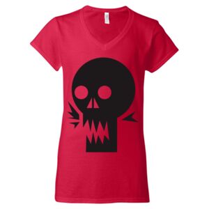 Softstyle® Women’s V-Neck T-Shirt Thumbnail