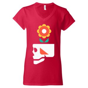 Softstyle® Women’s V-Neck T-Shirt Thumbnail