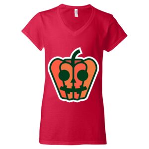 Softstyle® Women’s V-Neck T-Shirt Thumbnail