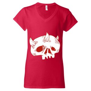 Softstyle® Women’s V-Neck T-Shirt Thumbnail