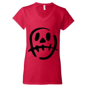 Softstyle® Women’s V-Neck T-Shirt Thumbnail
