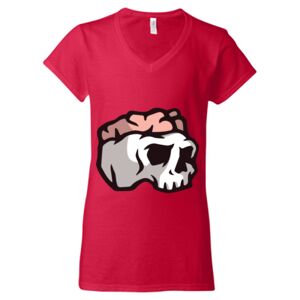 Softstyle® Women’s V-Neck T-Shirt Thumbnail