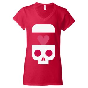 Softstyle® Women’s V-Neck T-Shirt Thumbnail