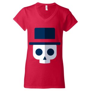 Softstyle® Women’s V-Neck T-Shirt Thumbnail
